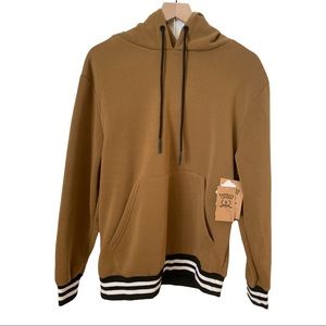 NWT Men’s Brooklyn Laundry Fleece Hoodie Size Small Color Timber